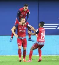 Nerijus Valskis is now only behind Igor Angulo in this season's top goalscorers' list (Image Courtesy: ISL Media)